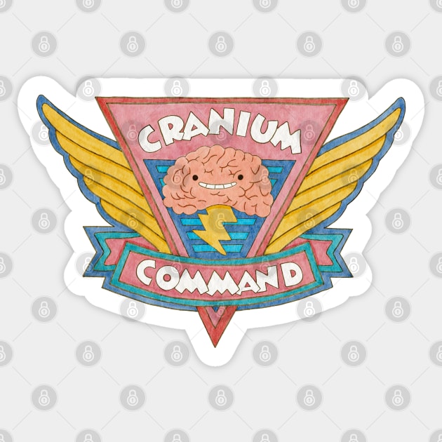 Happy Cranium Logo Sticker by Sonder Quest